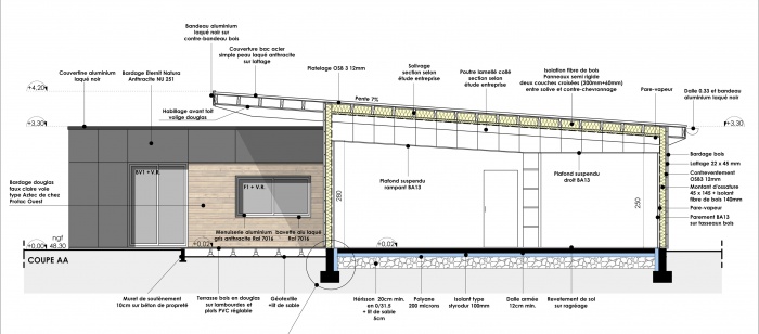 Construction d'une maison en ossature bois : 2