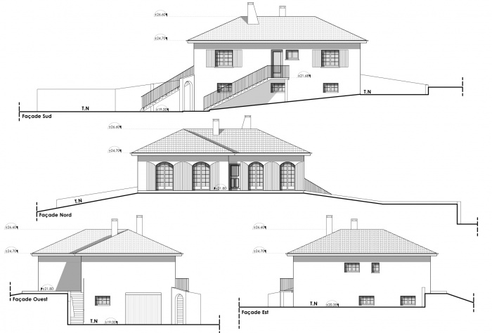 Extension contemporaine et rnovation d'une maison individuelle : 7