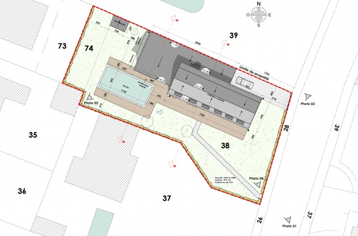 Extension d'une maison individuelle en ossature bois : 5